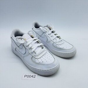 Nike Air Force 1 (GS) Boy's Size 6.5Y Sneakers Triple White